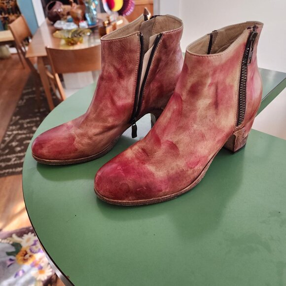 Bed Stu Cobbler Series "Francine" Ankle Boots - Picture 2 of 7